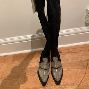 H&M Sudio A/W 2016 over the knee boots